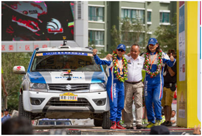 2015环塔拉力赛顺利落幕超级维特拉连续第6次蝉联“无改装完赛车辆”称号